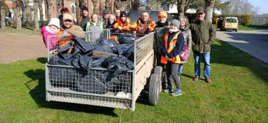 Nettoyage des abords de la commune
